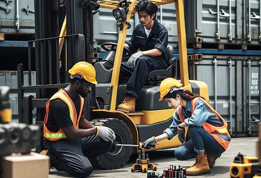 Forklift maintenance