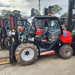 All terrain forklifts