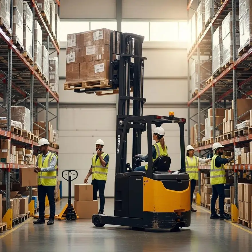 landscape of material handling